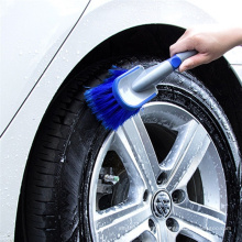 Hand Washing Tools car wash brush tyre cleaner water flow through wheel rim brush